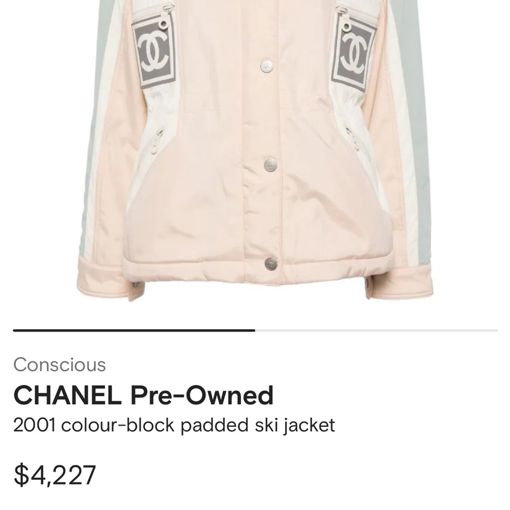 Vintage Chanel Ski Coat + Pants 2001 - Picture 6 of 10